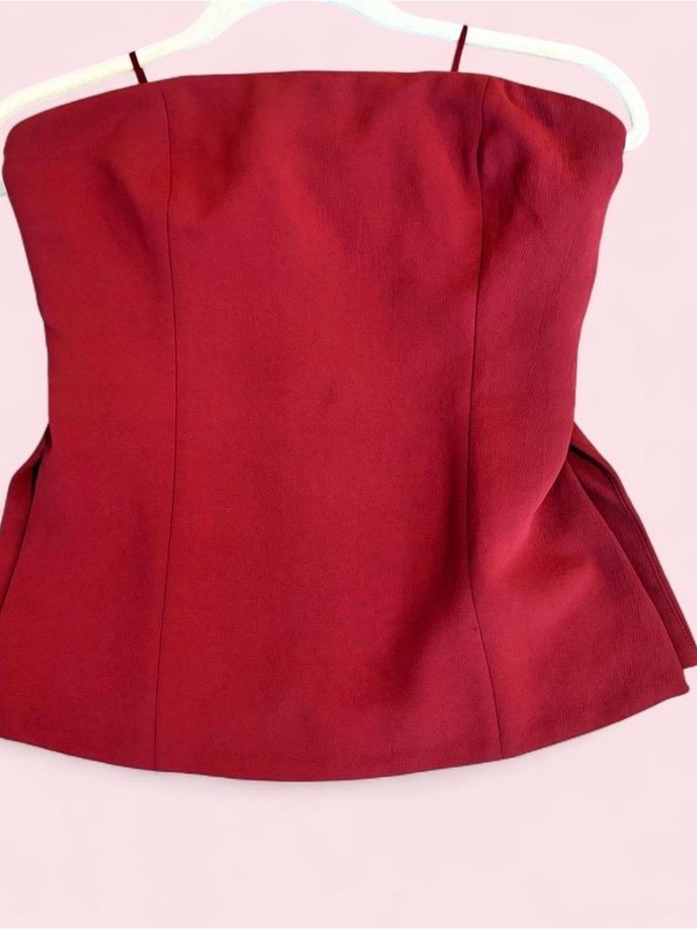 Aritzia Like New “Posh Tube Top” in Gala Plum